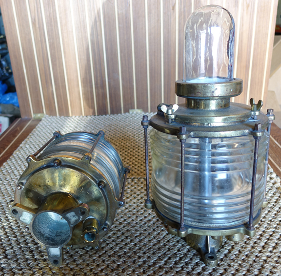 vintage nautical lights