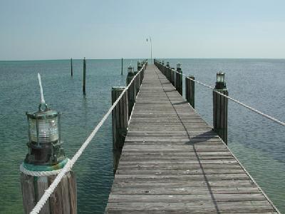 Walkway of Piling Lights